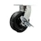 Service Caster 8'' Extra Heavy Duty Phenolic Wheel Swivel Caster with Brake CRAN-SCC-KP92S830-PHR-SLB - alternate 1